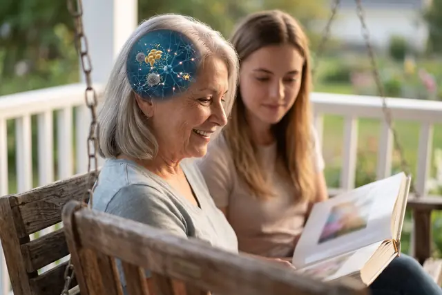 Alzheimer's Disease: a patient in daily life with regenerative cells at work